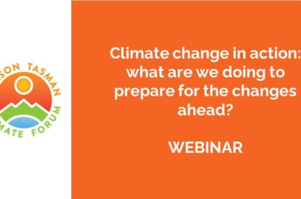 Climate Adaptation in Action: What are we doing to prepare for the changes ahead? RECORDING