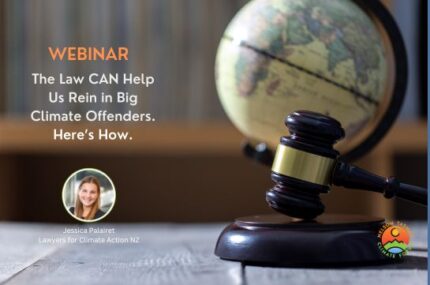 The Law CAN Help Us Rein In Big Climate Offenders. Here’s How – WEBINAR RECORDING